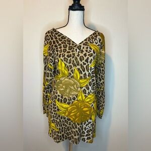 Vintage Isadora Paris Ruffle Dress – Romantic Floral, Lace, Cottagecore.